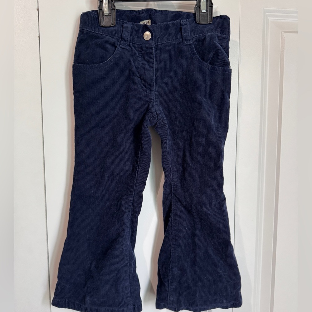 Vintage Gymboree Navy Corduroy Pants with embroidered candies - Picture 2 of 5